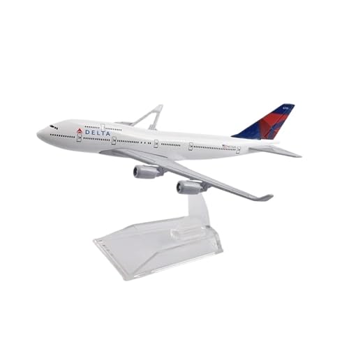 HOPEYS aereo 1:400 for Boeing 747 Airbus Single Plane Scale Druckguss-Flugzeugmodell, Legierungsflugzeug, fertiges Flugzeug artigianato miniatura von HOPEYS