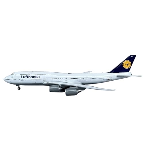 HOPEYS aereo 1:400 for Deutschland Airbus B747 Einzelflugzeug-Modell, Legierungsflugzeug, Jumbo-Verkehrsflugzeug, fertiges Flugzeug artigianato miniatura von HOPEYS