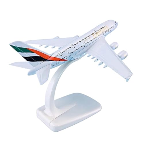 HOPEYS aereo 1:400 for Emirates Airbus A380 Modellflugzeug, Metallflugzeugmodell, fertige Flugzeugsammlung Miniaturhandwerk von HOPEYS