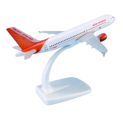 HOPEYS aereo 1:400 for Indien Airbus A320 Einzelflugzeug Metall Flugzeug Modell Flugzeug Spielzeug Fertige Flugzeug Sammlung Miniaturhandwerk von HOPEYS