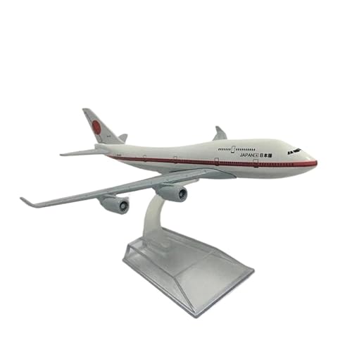 HOPEYS aereo 1:400 for Japan Airbus Boeing 747 Einzelflugzeug-Flugzeugmodell, Legierungsflugzeug, fertige Sammlung artigianato miniatura von HOPEYS