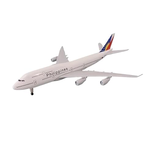 HOPEYS aereo 1:400 for Philippinen Airbus B747 Druckgussflugzeuge Modell Metallflugzeugmodell Fertige Flugzeugsammlung Miniaturhandwerk von HOPEYS