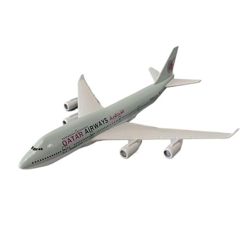 HOPEYS aereo 1:400 for Qatar Airbus B747 Scale Flugzeugmodell Metallflugzeugmodell fertige Flugzeugsammlung Geschenk Miniaturhandwerk von HOPEYS