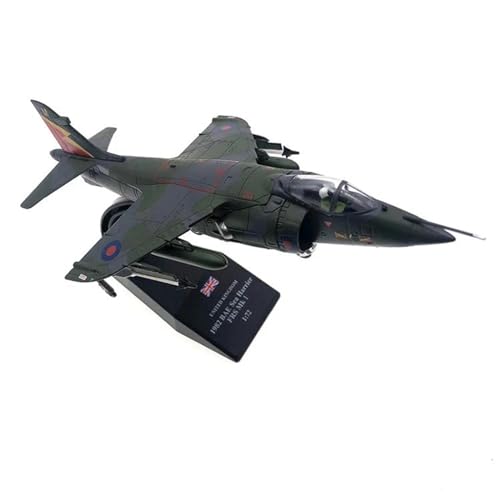 HOPEYS aereo 1:72 for Britisches Harrier-Kampfflugzeug, Militärflugzeugmodell, Miniaturmodell-Sammlung, Geschenk fertig Miniaturhandwerk (Color : M) von HOPEYS