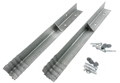 HOQ 2 x Sicherheits-Winkelanker 45x45x500mm Bodenanker Schaukelanker Spielturm Erdanker für Spieltürme, Schaukeln, etc. HOQ 2 x Sicherheits-Winkelanker 45x45x500mm Bodenanker Schaukelanker Spielturm Erdanker für Spieltürme, Schaukeln, etc. von HOQ