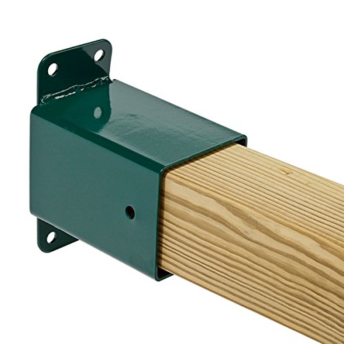HOQ Wandverbinder Grün für Kantholz 90x90mm / 9x9cm Schaukeln, Carports, Wintergarten und Anbauschaukeln. Schaukelverbinder aus Metall pulverbeschichtet. HOQ Wandverbinder Grün für Kantholz 90x90mm / 9x9cm Schaukeln, Carports, Wintergarten und Anbauschaukeln. Schaukelverbinder aus Metall pulverbeschichtet. von HOQ