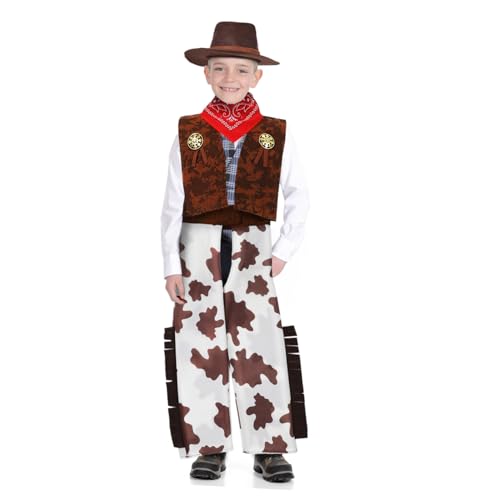 HORIALENCE 1 Satz Cowboy Kostüm für Hut für Halloween und Cosplay Modisches Design Strapazierfähig Sichere Materialien Vielseitig Einsetzbar für Partys und Aufführungen HORIALENCE 1 Satz Cowboy Kostüm für Hut für Halloween und Cosplay Modisches Design Strapazierfähig Sichere Materialien Vielseitig Einsetzbar für Partys und Aufführungen von HORIALENCE