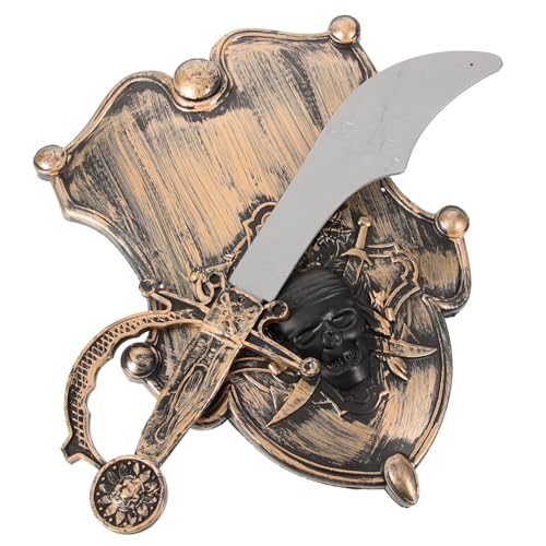 HORIALENCE 1 Satz Kleines Piratenschwert Piratenschilde Halloween Piratenschwert Rollenspielzubehör für vorgeben, Schild zu Sein Piratenschwert -Stütze Schwerter Plastik HORIALENCE 1 Satz Kleines Piratenschwert Piratenschilde Halloween Piratenschwert Rollenspielzubehör für vorgeben, Schild zu Sein Piratenschwert -Stütze Schwerter Plastik von HORIALENCE