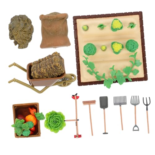 HORIALENCE 1 Satz Planting -szenenmodell Mini-Farm Landwirtschaftliche Werkzeuge Miniatur Outdoor- Mini-gemüsemodell Modellbauernhof Farm -werkzeugmodell Plastik HORIALENCE 1 Satz Planting -szenenmodell Mini-Farm Landwirtschaftliche Werkzeuge Miniatur Outdoor- Mini-gemüsemodell Modellbauernhof Farm -werkzeugmodell Plastik von HORIALENCE
