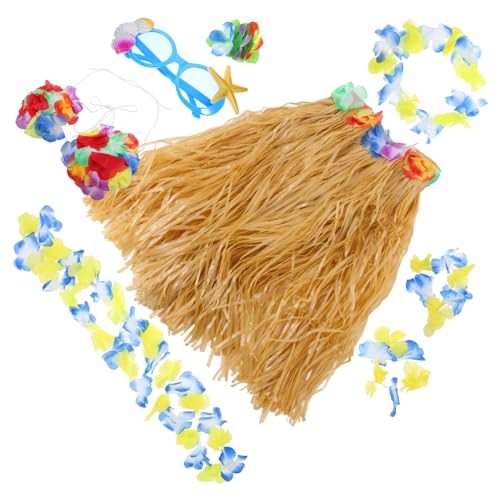 HORIALENCE 1 Satz Teiliges Set mit Blumenkranz Sonnenbrille und Haarschmuck für Sommer und Strandfeiern für Tropische Luau Dekorationen HORIALENCE 1 Satz Teiliges Set mit Blumenkranz Sonnenbrille und Haarschmuck für Sommer und Strandfeiern für Tropische Luau Dekorationen von HORIALENCE