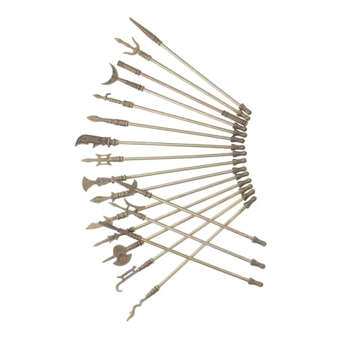 HORIALENCE 18 Stück Mini-armmodelle Aus Zinklegierung Metallarm-Ornamente Für Jungen Und Mädchen Zum Lernen Und Als Dekoration Für Zuhause von HORIALENCE