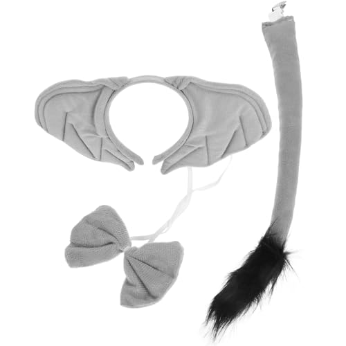 HORIALENCE 1satz Elefant Kopfband Set Mit Und Fliege Kostümzubehör Für Halloween Weihnachten Und Cosplay Dekoratives Stirnband Für Erwachsene Graues Elefanten Design HORIALENCE 1satz Elefant Kopfband Set Mit Und Fliege Kostümzubehör Für Halloween Weihnachten Und Cosplay Dekoratives Stirnband Für Erwachsene Graues Elefanten Design von HORIALENCE
