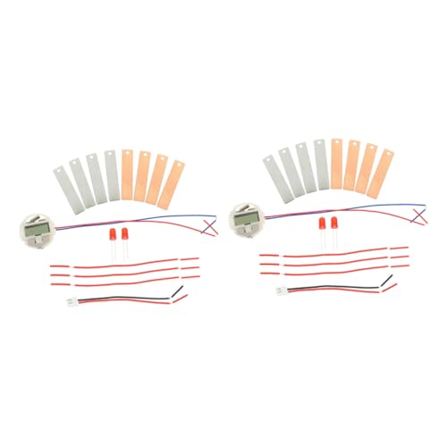 HORIALENCE 2 Sätze DIY Fruchtbatterie Experiment Teiliges Kit für Schüler Lehrreiche DIY Elektronik Kreative Experimente mit Kartoffeln und Zitronen für Stem Aktivitäten und von HORIALENCE