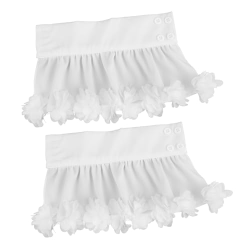 HORIALENCE 2 Stück Französische Glockenärmel Mit Blumenmuster Elegante Gefälschte Manschette Modische Gefälschte Manschettendekoration Kostüm Manschettendekor Kleidung von HORIALENCE
