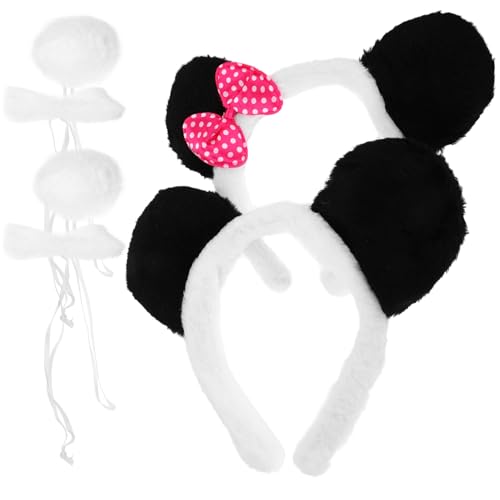 HORIALENCE 2sätze Panda Cosplay Zubehörset Mit Stirnband Fliege Und Für Halloween Kostümpartys Und Rollenspiele Panda-accessoires Für Unvergessliche Auftritte HORIALENCE 2sätze Panda Cosplay Zubehörset Mit Stirnband Fliege Und Für Halloween Kostümpartys Und Rollenspiele Panda-accessoires Für Unvergessliche Auftritte von HORIALENCE
