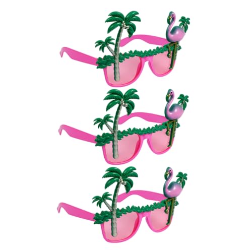 HORIALENCE 3 Stück Hawaii Party Sonnenbrillen mit Kokosbaum Flamingo Leichte Uv Schutzbrillen für Strand Einzigartige Sommeraccessoires für Unvergessliche Feiern HORIALENCE 3 Stück Hawaii Party Sonnenbrillen mit Kokosbaum Flamingo Leichte Uv Schutzbrillen für Strand Einzigartige Sommeraccessoires für Unvergessliche Feiern von HORIALENCE