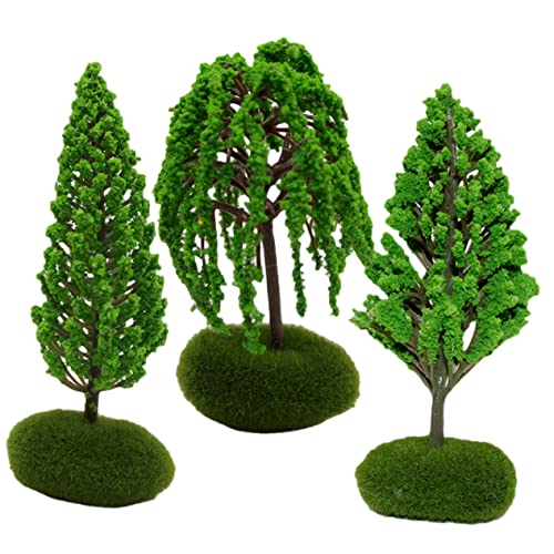 HORIALENCE 3 Stück Miniatur Bäume für Modelleisenbahnen und Architektur Realistische Landschaftsbaum Dekoration für Sandtisch DIY Miniatur mit Lebensechten Details HORIALENCE 3 Stück Miniatur Bäume für Modelleisenbahnen und Architektur Realistische Landschaftsbaum Dekoration für Sandtisch DIY Miniatur mit Lebensechten Details von HORIALENCE