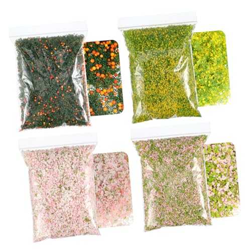 HORIALENCE 4Er Pack Sandkasten Modellbau Szenenzubehör Miniatur Zeug Modellbaum Büscheliges Miniatur Basismaterial Modellbau Laub Mini Laub Statisches Gras Für Modelle Baumpulver HORIALENCE 4Er Pack Sandkasten Modellbau Szenenzubehör Miniatur Zeug Modellbaum Büscheliges Miniatur Basismaterial Modellbau Laub Mini Laub Statisches Gras Für Modelle Baumpulver von HORIALENCE