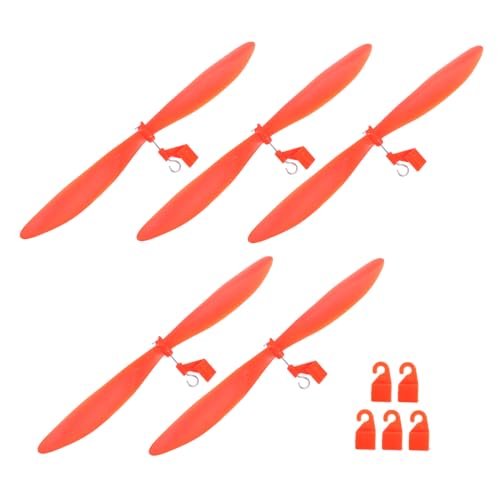HORIALENCE 5 Sätze Plastikpropeller Für Rc -hubschraubermodell DIY Handcraft Teile Flugzeug Reparatur Von Propeller Flugzeugpropeller Ersatz Flugzeugzubehör von HORIALENCE