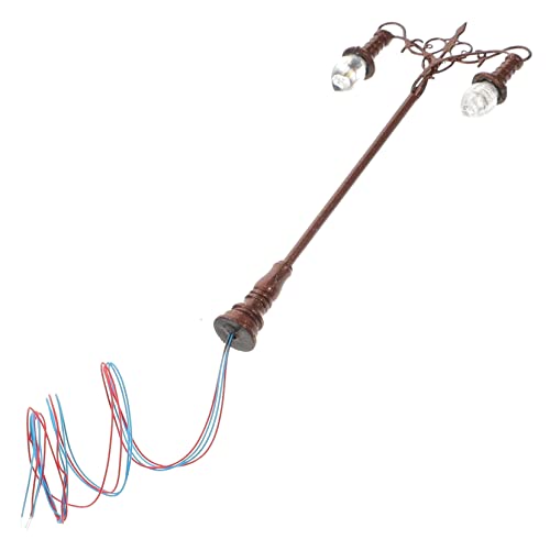 HORIALENCE Dekorative Miniatur Gartenlampe Modell für Puppenhaus Sandtisch Antik mit Warmem Weißlicht Landschaftsdeko für Kreative DIY Projekte HORIALENCE Dekorative Miniatur Gartenlampe Modell für Puppenhaus Sandtisch Antik mit Warmem Weißlicht Landschaftsdeko für Kreative DIY Projekte von HORIALENCE