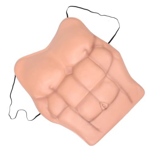 HORIALENCE Falsche Brustmuskeln und Bauchmuskeln Muskel-Bodysuit-Kostüm Silikonkörper Muskel-Fake Fake-Truhe für Hollween Silikon-ABS-Anzug gefälschte Muskelstützen Muskelkostüm Eva Orange HORIALENCE Falsche Brustmuskeln und Bauchmuskeln Muskel-Bodysuit-Kostüm Silikonkörper Muskel-Fake Fake-Truhe für Hollween Silikon-ABS-Anzug gefälschte Muskelstützen Muskelkostüm Eva Orange von HORIALENCE