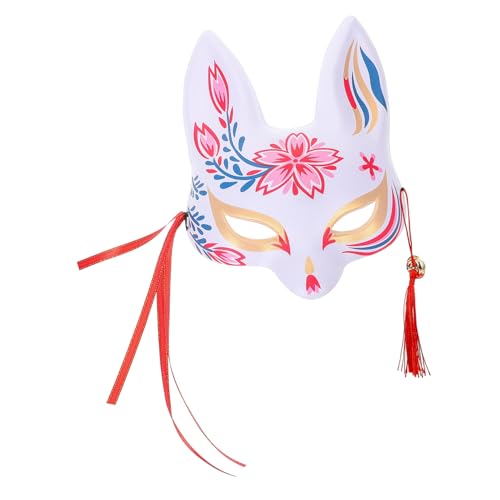 HORIALENCE Fuchsmaske Halbgesichts Tiermaske Maskenmaske Halloween Fuchsmaske Im Japanischen Stil Fuchsmaske Für Cosplay Japanische Fuchs Cosplay Maske Traditionelle Japanische Fuchsmaske HORIALENCE Fuchsmaske Halbgesichts Tiermaske Maskenmaske Halloween Fuchsmaske Im Japanischen Stil Fuchsmaske Für Cosplay Japanische Fuchs Cosplay Maske Traditionelle Japanische Fuchsmaske von HORIALENCE