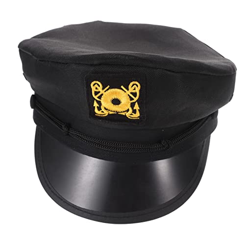 HORIALENCE Kapitänsmütze für Herren und Damen Verstellbare Matrosenmütze für Kostümpartys UV Schutz Hut für Nautische Themen für Cosplay Karneval Junggesellenabschiede und HORIALENCE Kapitänsmütze für Herren und Damen Verstellbare Matrosenmütze für Kostümpartys UV Schutz Hut für Nautische Themen für Cosplay Karneval Junggesellenabschiede und von HORIALENCE