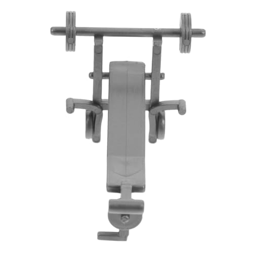 HORIALENCE Mikro-Fitnessgeräte Mini Fitnessstudio Trainieren Sport Puppenhauszubehör Dollhouse Dekorationen Puppenzubehör DIY Dollhouse Kit Plastik Grau HORIALENCE Mikro-Fitnessgeräte Mini Fitnessstudio Trainieren Sport Puppenhauszubehör Dollhouse Dekorationen Puppenzubehör DIY Dollhouse Kit Plastik Grau von HORIALENCE