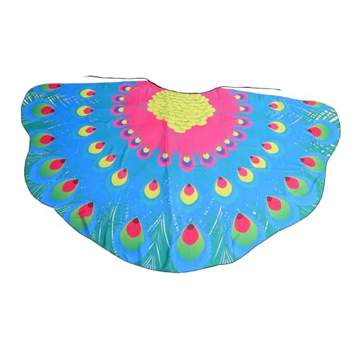 HORIALENCE Peacock Kostüm Cape für Damen Chiffon Schal für Cosplay Bühnenaufführungen Partys Vielseitig Tragbar Modisches Design mit Einzigartigem Pfauenmuster HORIALENCE Peacock Kostüm Cape für Damen Chiffon Schal für Cosplay Bühnenaufführungen Partys Vielseitig Tragbar Modisches Design mit Einzigartigem Pfauenmuster von HORIALENCE