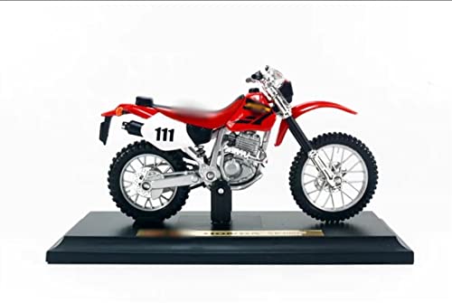 Retro-Motorradspielzeug Für HON&DA XR400R Maßstab 1:18 Diecasts & Spielzeugfahrzeuge Motocross Motorradmodell Spielzeug von HOSAIR