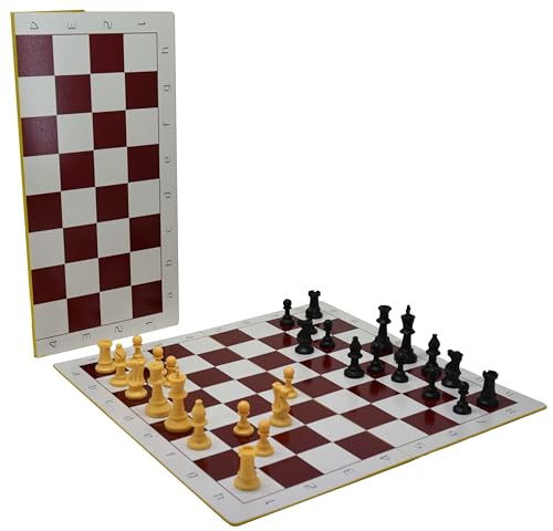 HOT Games Schaakbord vouwb.47 mm. 43cm wit/Bruin von HOT Games