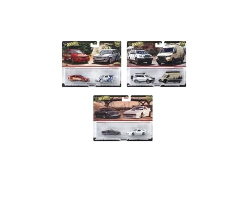Hot Wheels Car Culture Premium Set 2 Fahrzeuge Kleinwagen-Set ab 3 Jahren Hot Wheels HBL96 Modell von HOT WHEELS