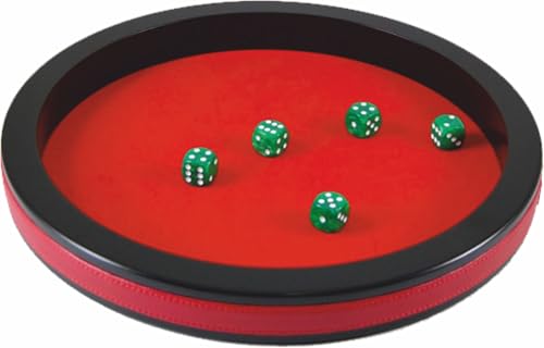 HOT Games Würfelbahn 40 cm.zw.MDF/rot.vilt von HOT