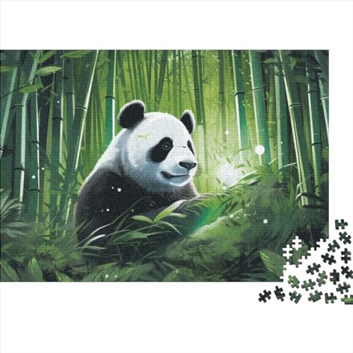 Panda Puzzles 1000 Teile -Puzzle Hölzernes MitBambus - Puzzle Für Erwachsene Und Kinder Ab 14 Jahren,Spiel Und Spaß Für Die Ganze Familie 1000pcs (75x50cm) von HOTGE