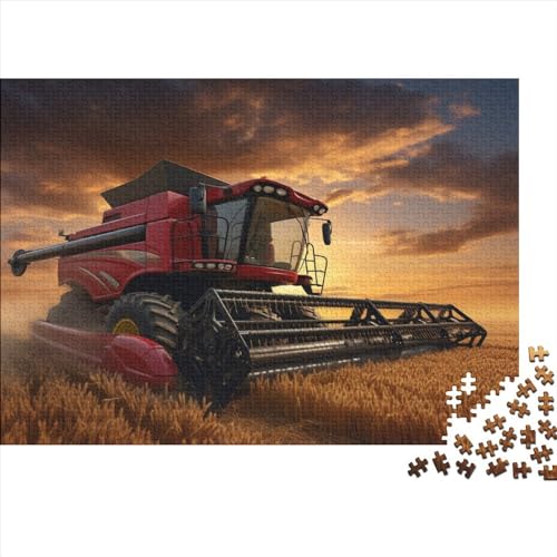 Traktor– 1000 Teile Puzzles, Impossible Puzzle, Geschicklichkeitsspiel Für Die Ganze Familie, Erwachsenenpuzzle Ab 14 Jahren 1000pcs (75x50cm) von HOTGE