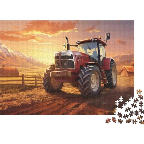 Traktoren– 1000 Teile Puzzles, Impossible Puzzle, Geschicklichkeitsspiel Für Die Ganze Familie, Erwachsenenpuzzle Ab 14 Jahren 1000pcs (75x50cm) von HOTGE