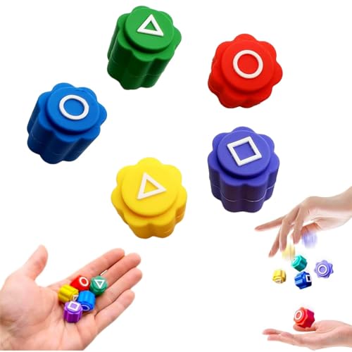 HOTMNTY Gonggi Korean Game Jack Stones Spiel, Werfen Gongg Spiel, Gonggi Traditionelles Koreanisches, Hand Auge Koordination Training Spielzeug Gilt für Kinder, Erwachsene, 5 Stück HOTMNTY Gonggi Korean Game Jack Stones Spiel, Werfen Gongg Spiel, Gonggi Traditionelles Koreanisches, Hand Auge Koordination Training Spielzeug Gilt für Kinder, Erwachsene, 5 Stück von HOTMNTY