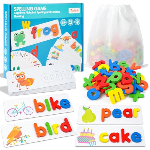 HOTUT Buchstaben Lernen Lernspiele, Buchstaben Lernspiel ab 3 4 5 6 7 8 Jahre Mädchen, Montessori Spielzeug ab 3-8 Jahre Buchstaben Spiel, Holz Steckpuzzle Einschulung Geschenk Jungen und Mädchen HOTUT Buchstaben Lernen Lernspiele, Buchstaben Lernspiel ab 3 4 5 6 7 8 Jahre Mädchen, Montessori Spielzeug ab 3-8 Jahre Buchstaben Spiel, Holz Steckpuzzle Einschulung Geschenk Jungen und Mädchen von HOTUT