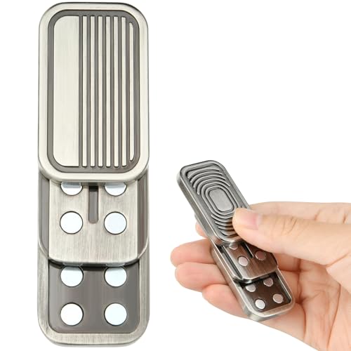 HOTUT Fidget Slider Spielzeug, EDC Metal Fidget Toys für Erwachsene, Angst Stressabbau Fingerspiele, Sensorische Spielzeug für Autismus ADHS, Dekompression Spielzeug Geschenke für Familie und Freund HOTUT Fidget Slider Spielzeug, EDC Metal Fidget Toys für Erwachsene, Angst Stressabbau Fingerspiele, Sensorische Spielzeug für Autismus ADHS, Dekompression Spielzeug Geschenke für Familie und Freund von HOTUT