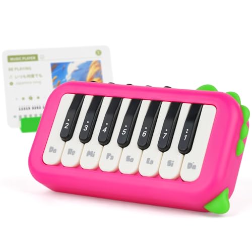 HOTUT Klavier Keyboard Kinde, Kinder Klaviertastatur für Baby, Multi-Funktions Musikspielzeug mit Licht & Ton, Musik Baby Spielzeug für ab 18 Monate Kleinkinder, Klavierspielzeug Geschenk von HOTUT