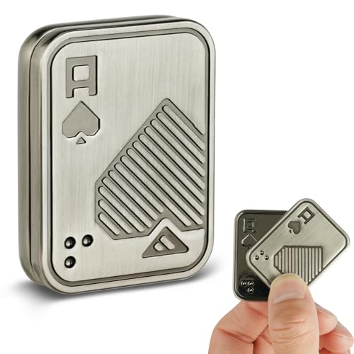 HOTUT Fidget Toys Slider, Metal Poker Fidget Slider, Magnetisches Zappelspielzeug für Erwachsene, EDC Metall Fidget Slider, Fidget Toys, ADHS Autismus Angst Stressabbau, Haptische Dekompression HOTUT Fidget Toys Slider, Metal Poker Fidget Slider, Magnetisches Zappelspielzeug für Erwachsene, EDC Metall Fidget Slider, Fidget Toys, ADHS Autismus Angst Stressabbau, Haptische Dekompression von HOTUT