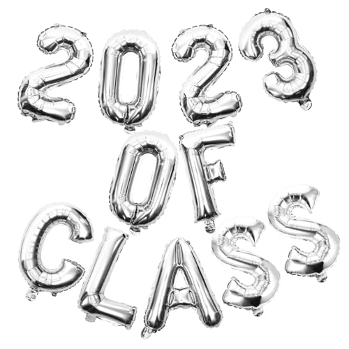 HOUDERCO 1 Satz 2023 2023 Aluminiumfolienballon Trophäe Ballonverzierung Luftballons in Roségold Ballonpumpe liefern reminescence celebrations Partyschmuck Ballons zum Jahrgang 2023 Silver HOUDERCO 1 Satz 2023 2023 Aluminiumfolienballon Trophäe Ballonverzierung Luftballons in Roségold Ballonpumpe liefern reminescence celebrations Partyschmuck Ballons zum Jahrgang 2023 Silver von HOUDERCO