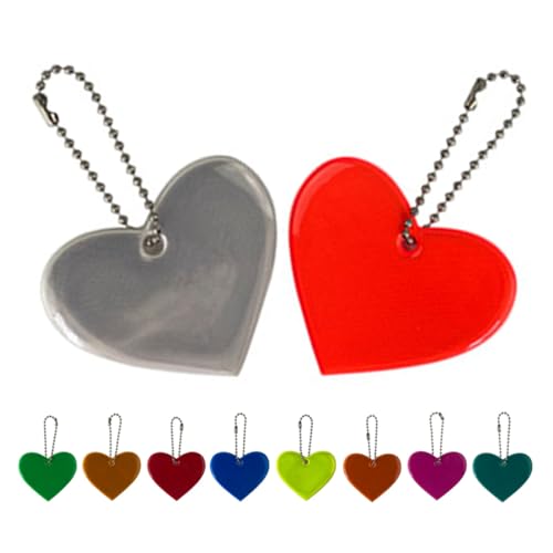 HOUDERCO 10 Stück Reflektierender Schlüsselanhänger schlüsselanhänger für für Geldbeutel-Anhänger Geldbörse Charme PVC reflektierendes Gitter HOUDERCO 10 Stück Reflektierender Schlüsselanhänger schlüsselanhänger für für Geldbeutel-Anhänger Geldbörse Charme PVC reflektierendes Gitter von HOUDERCO