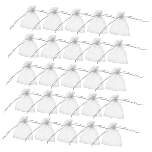 HOUDERCO 100 Stück Dekorative Organzabeutel Mit Kordelzug, Schmuckverpackungsbeutel, Süßigkeiten-aufbewahrung, Organzabeutel HOUDERCO 100 Stück Dekorative Organzabeutel Mit Kordelzug, Schmuckverpackungsbeutel, Süßigkeiten-aufbewahrung, Organzabeutel von HOUDERCO