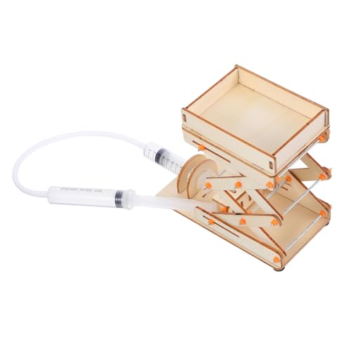 HOUDERCO 1Satz Handgemachtes Hydraulisches Hebegerät für Wissenschaftsexperimente Einstellbare Plattform für Kreative DIY Projekte Geeignet für Bildung und Spielerisches Lernen HOUDERCO 1Satz Handgemachtes Hydraulisches Hebegerät für Wissenschaftsexperimente Einstellbare Plattform für Kreative DIY Projekte Geeignet für Bildung und Spielerisches Lernen von HOUDERCO
