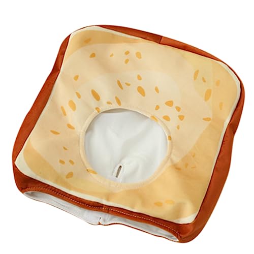 HOUDERCO 1Stück Kreative Toastbrot Kopfbedeckung Trendiger Hut für Partys und Kostüme Bequeme und Weiche Kopfbedeckung für und Tägliche Nutzung HOUDERCO 1Stück Kreative Toastbrot Kopfbedeckung Trendiger Hut für Partys und Kostüme Bequeme und Weiche Kopfbedeckung für und Tägliche Nutzung von HOUDERCO