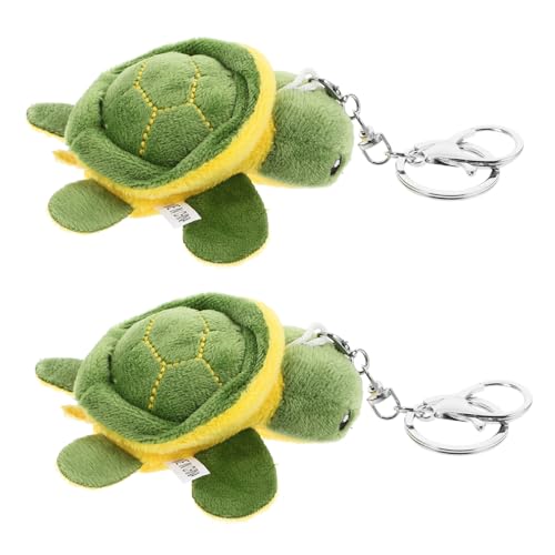 HOUDERCO 2Stücke Plüsch Schildkröten Schlüsselanhänger Süße Anhänger für Taschen und Dekoration für und Partys Leicht und Vielseitig Einsetzbar HOUDERCO 2Stücke Plüsch Schildkröten Schlüsselanhänger Süße Anhänger für Taschen und Dekoration für und Partys Leicht und Vielseitig Einsetzbar von HOUDERCO