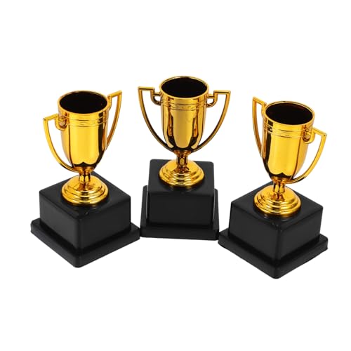 HOUDERCO 3 Mini-trophäen Für Auszeichnungen, Gold-teilnahme-trophäenbecher Für Sportturniere Und Wettbewerbe HOUDERCO 3 Mini-trophäen Für Auszeichnungen, Gold-teilnahme-trophäenbecher Für Sportturniere Und Wettbewerbe von HOUDERCO