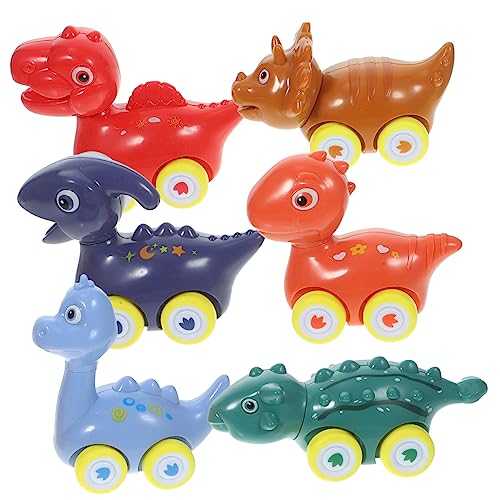 HOUDERCO 6 Stück Teiliges Auto Spielzeugset Autos für Rückziehfahrzeuge für Partys und Geburtstagsfeiern für Kleinkinder und Jungen Robust und Kinderfreundlich von HOUDERCO