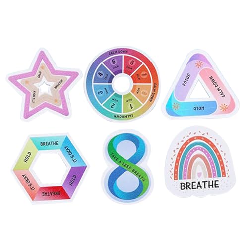 HOUDERCO 6Stücke Stressaufkleber für Handyhüllen Strukturierte Dekompressionssticker für Sensorisches Spiel Wiederverwendbare Aufkleber zur Beruhigung bei Unruhe und Vielseitig HOUDERCO 6Stücke Stressaufkleber für Handyhüllen Strukturierte Dekompressionssticker für Sensorisches Spiel Wiederverwendbare Aufkleber zur Beruhigung bei Unruhe und Vielseitig von HOUDERCO